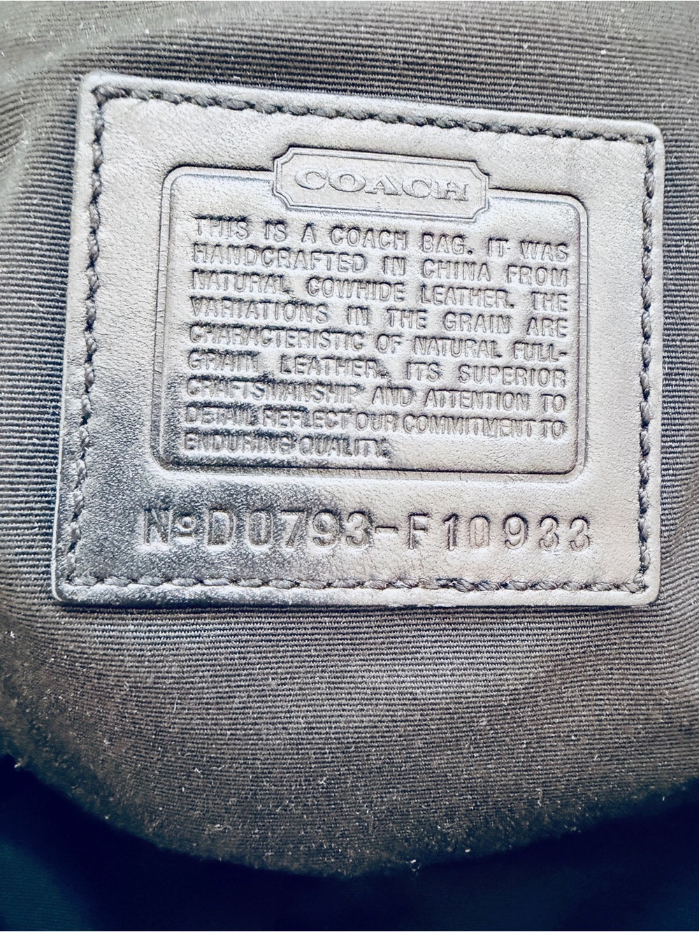 Vintage Coach Madison - Picture 6 of 7